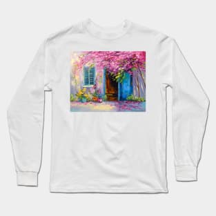 Blooming courtyard Long Sleeve T-Shirt